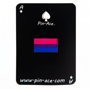 Bisexual Pride Flag Enamel Pin Badge Bi Pride LGBTQ Lapel Gift For Her/Him - Pin Ace