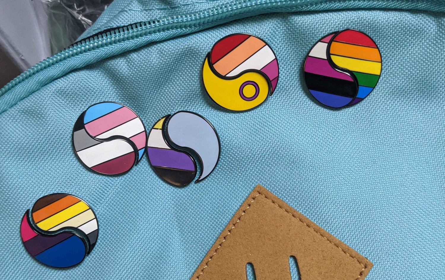 Customizable Pride Pin Set - The Most Flexible Pride Accessory In The World