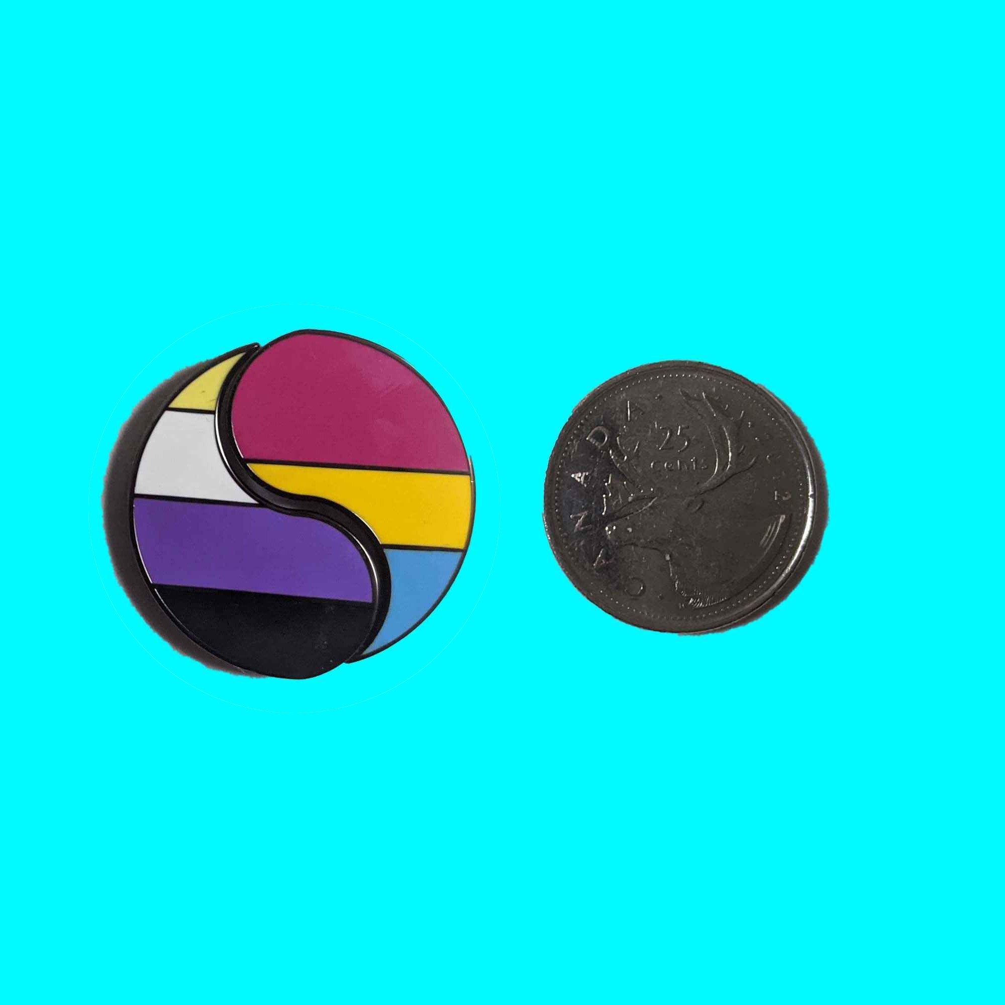 Gender-fluid Pride Pin