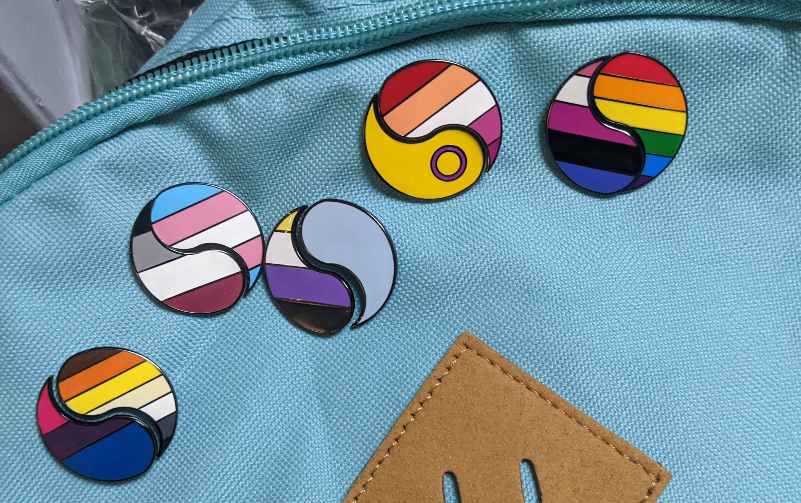 Customizable Pride Pin -  Crew Pack