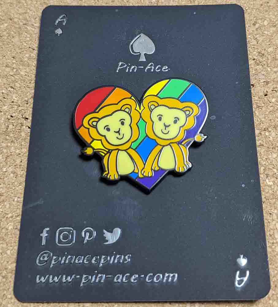 Pride Animal Collection: Lions - Pin-Ace