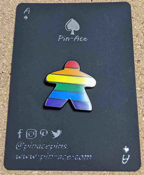 Progress Pride Bar Pin – Pin-Ace